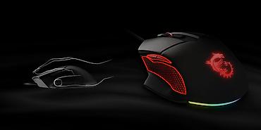 notebook bluetooth: MSI Clutch GM20 Elite Gaming Mouse – 6400 DPI, RGB Mystic Light - — 2