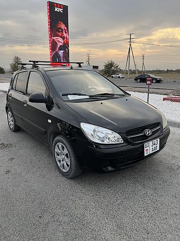 Hyundai Getz: 2007 г., 1.4 л, Механика, Бензин, Хэтчбэк at lalafo.kg Hyundai Getz: 2007 г., 1.4 л, Механика, Бензин, Хэтчбэк
