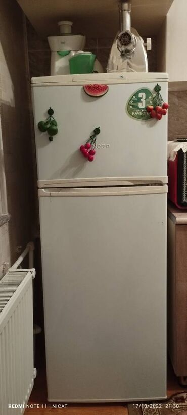 норд бенц: Б/у Двухкамерный цвет - Белый холодильник Nord