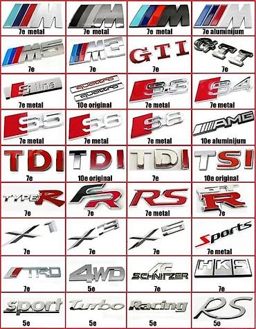 Auto delovi, gume i tjuning: Audi S line, Sline znak samolepljiv. Sline znak oznaka Audi — 1