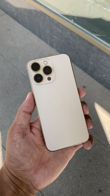 13 про айфон цена бишкек: IPhone 13 Pro, Колдонулган, 128 ГБ, Алтын, Коргоочу айнек, Каптама, 84 %