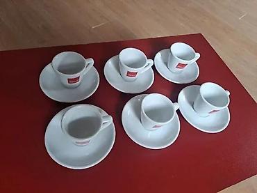 globus bife za pice: ŠOLJICE ZA KRATKI ESPRESSO FRANCK 3 | Set šoljica sa tanjirima za — 2