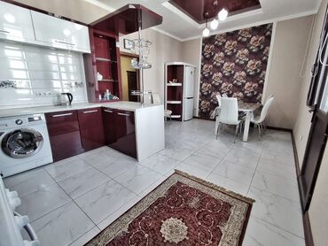 бишкек продажа квартир в Кыргызстан | Посуточная аренда квартир: 4 комнаты, 220 м², Элитка, 10 этаж, Свежий ремонт, Электрическое отопление