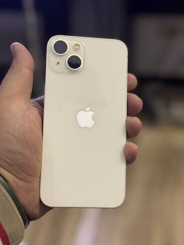 чехлы на айфон 7 8: IPhone 13, Колдонулган, 256 ГБ, Ак, Каптама, 99 %