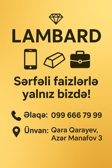 купить золотую цепочку в баку: Lambard xidməti - Qiymətli əşyalarınızı girov qoyaraq nağd vəsait