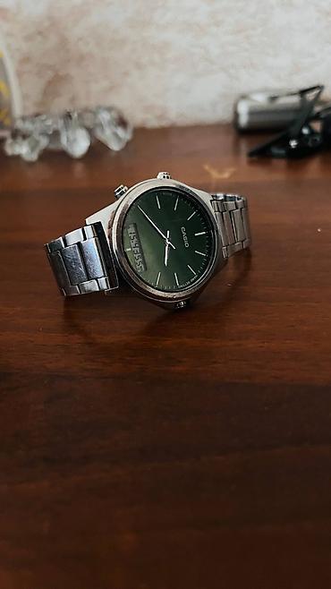 nomrə gedən saat: İşlənmiş, Qol saatı, Casio, rəng - Boz — 2