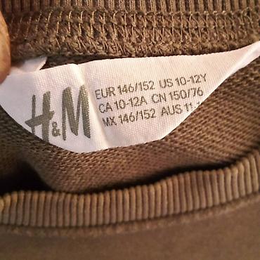 lanene pantalone gde kupiti: Dečiji duks brenda H&M, u veličini EUR 146/152, što odgovara — 2