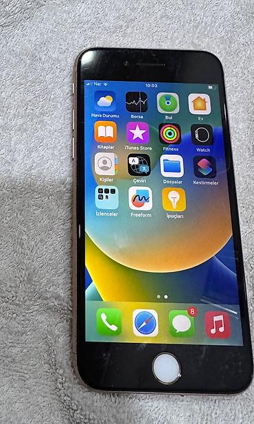 Apple iPhone: IPhone 8, 64 GB, Ağ, Barmaq izi — 1