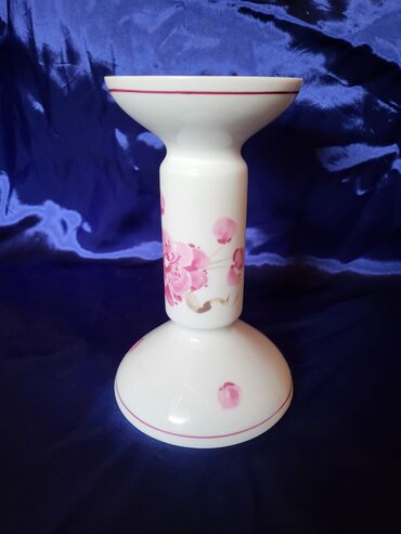 Stare vaze i dekor: Svecnjak nov 1945g+ Volkstedt Nemacka. Nov svecnjak,sve na njemu — 4