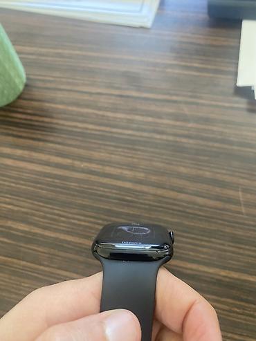 Smart saatlar: Salam.apple watch 11 46 mm jet black ideal veziyyetdedir.heç bir — 4