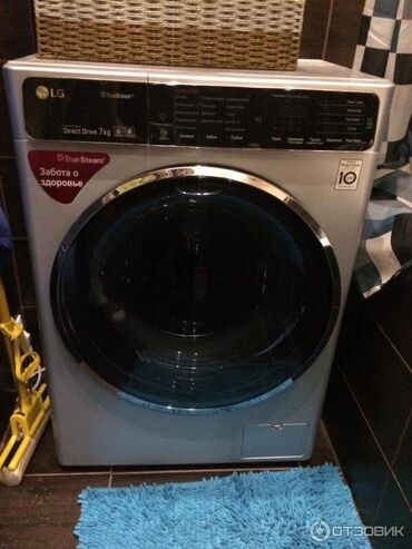 афтомат стиральный: Стиральная машина LG, Б/у, Автомат, До 7 кг, Полноразмерная