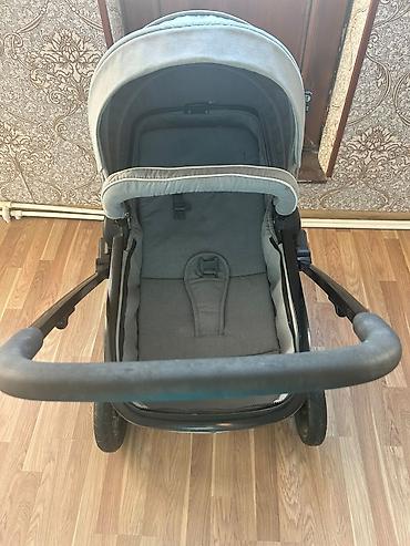 uşaq üçün çantalar: Uşaq arabası – çoxfunksiyalı, geniş və rahat model - Rəng: boz - — 2