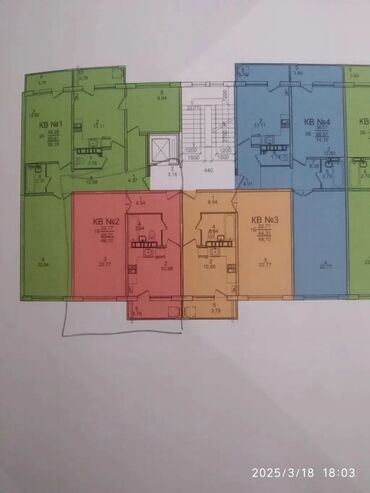снять квартиру без риэлтора: 1 комната, 48 м², 108 серия, 6 этаж, ПСО (под самоотделку)