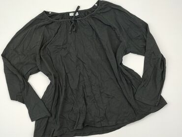 czarne bluzki z odkrytym ramieniem: Bluzka Damska, Janina, 6XL, stan - Dobry
