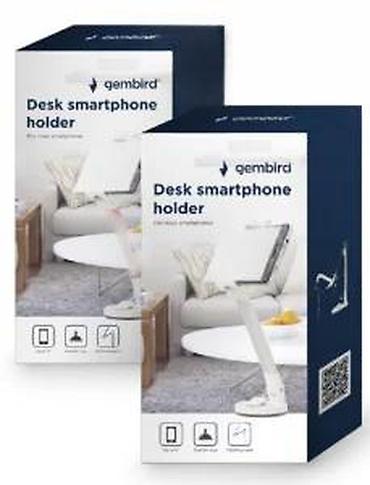 Ostali aksesoari za mobilne telefone: Gembird držač za pametni telefon za sto - Univerzalni stoni nosač za — 9