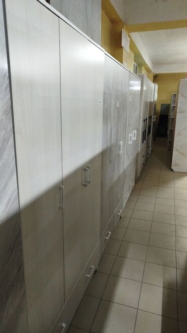 Шифоньеры: Шифоньер, Новый, Прямой, цвет - Белый, ЛДСП — 8