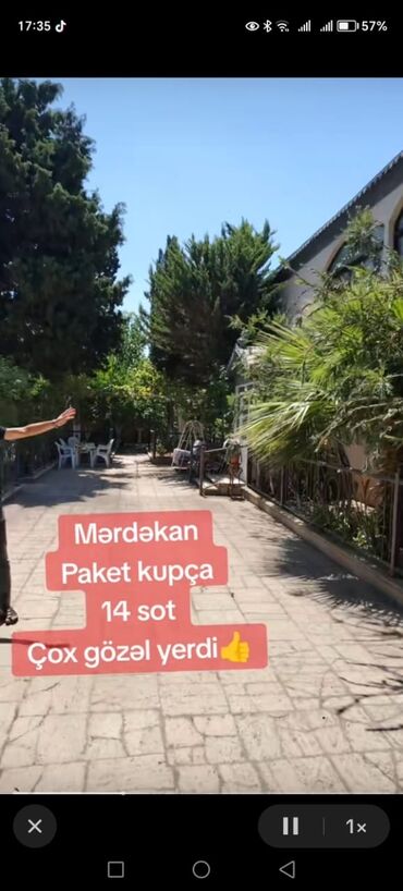 Həyət evləri və villaların satışı: Mərdəkan 7 otaqlı, 250 kv. m, Kredit yoxdur, Orta təmir
