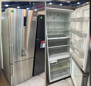 Soyuducular: LG alt donduruculu, paslanmayan polad korpuslu No Frost soyuducu — 1
