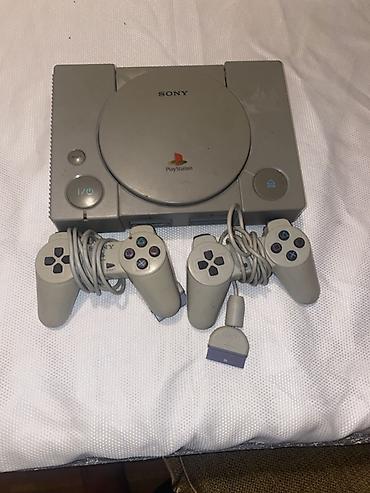 memory card: Sony PlayStation (PS1) konsolu dəsti - Model: Orijinal Sony — 1