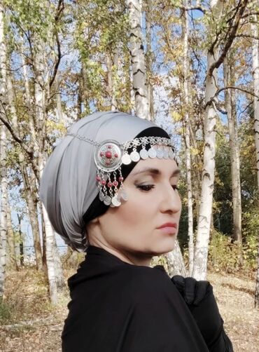 Другая бижутерия: Восточное украшение на голову тиара с монетками. Производство Турция