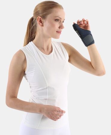 Ортезы: Шины на кисти руки, шина на запястье. Шина для большого пальца руки — 9