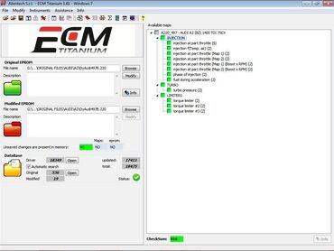 Auto delovi, gume i tjuning: ECM TITANIUM 1.61 program za cipovanje auta + Driver ECM 18259