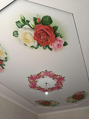 Натяжной потолок: Натяжной потолок Глянцевое, Матовое, 3D потолки Гарантия, Бесплатная консультация, Бесплатный замер — 5