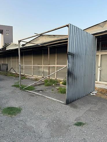 tent parça satışı: Metal konstruksiya – profil borudan karkas və profnastil (şifer tipli) — 4