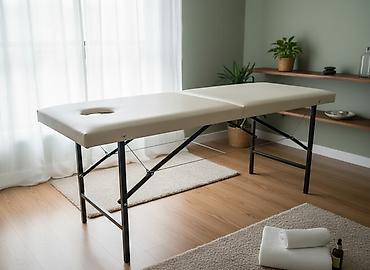 Salon, tibbi mebel: Yeni, Masaj kuşetkası, Qatlanan — 1