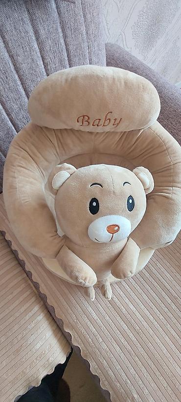 Детская мебель: Uşaq üçün yumşaq oturacaq – ayı fiqurlu - Model: “Baby” yazılı, ayı — 2