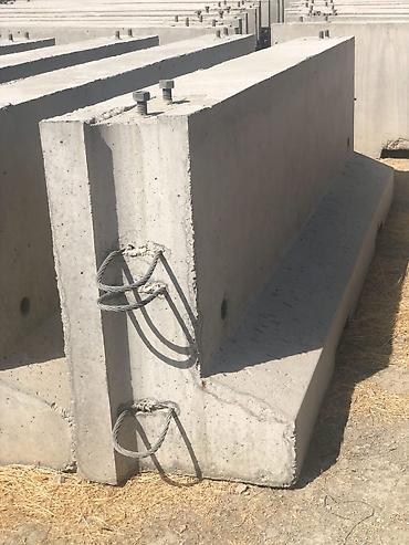thermo lux: Məhsul: Prefabrik beton baryerlər (yol-separator/istehkam bloku) — 2