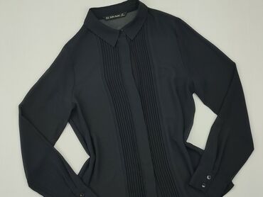 sukienki czarne długi rękaw: Shirt, Zara, XS (EU 34), condition - Perfect