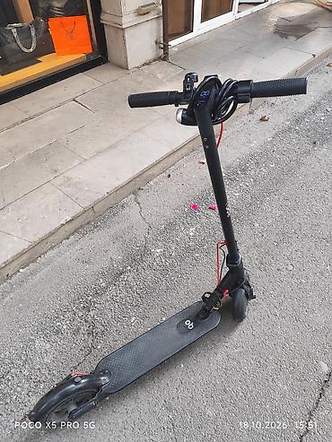 electric moto: Elektrik skuter – Toba brendi - Rəng: qara, yığcam və yüngül — 4