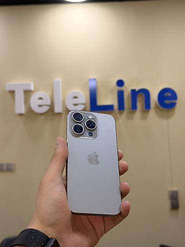 IPhone 15 Pro, 128 GB, Natural Titanium, Face ID, Kredit, Simsiz şarj lalafo.az -da IPhone 15 Pro, 128 GB, Natural Titanium, Face ID, Kredit, Simsiz şarj
