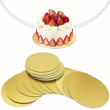 Оборудование для ресторанов, кафе: Tort üçün karton kəsim formaları (komplekt) Tort altlıqları üçün — 5