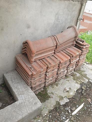 dam ortuyu: Keramik çerepitsa, rəng - Qırmızı — 1