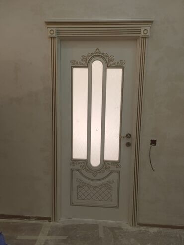 sumqayit qapi zavodu: Для гостинной Б/у Межкомнатная дверь 80х205 см С наличником, Платная доставка