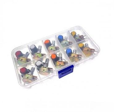 tea pec nova: POTENCIOMETRI - SET POTENCIOMETARA OD 10KOM | Potenciometri, set od — 2