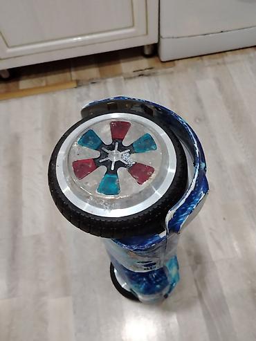 гироскутер в баку: Elektrik hoverboard (gyroskuter) - Korpus: mavi “kosmos” dizaynlı — 4