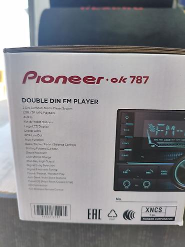 то 18: Автомагнитола Pioneer OK-787 (2 DIN) Ключевые возможности: - FM-плеер — 2