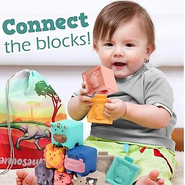 3d draperi: 3D efekti olan öyrədici kubiklər. Kubikin dörd bir yanı övladınızın — 3