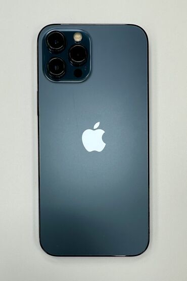 купить айфон 12 мини в бишкеке: IPhone 12 Pro Max, Б/у, 128 ГБ, Синий, Коробка, 86 %