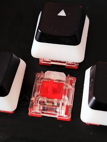 logitech superlight: Клавиатура, HyperX, Механическая, Проводное подключение, Размер: 100% — 4