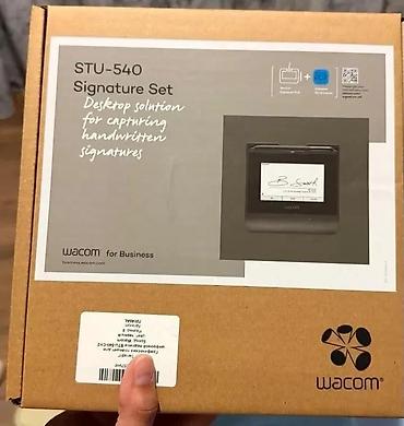 Графические планшеты: Продается Wacom STU-540 Signature Set - профессиональный планшет для — 3