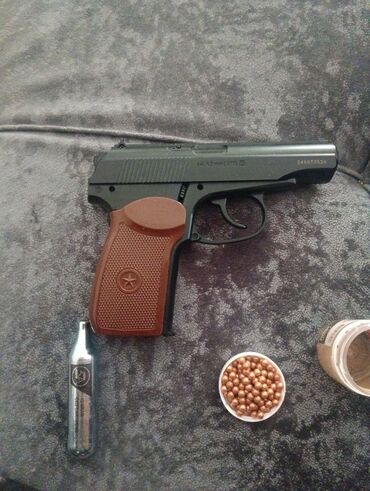 пистолет на транзбой: Пневматический пистолет под CO₂ 12 г, калибр 4,5 мм (стальная/медная