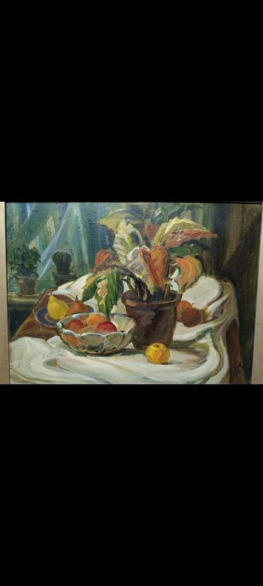 Şəkillər, tablolar: Rəssam Mirteyyub Xəlilovun əl işləri. (Müxtəlif ölçülü Xols, Karton — 5