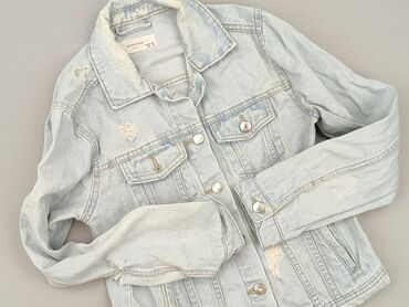bluzka z krótkim rękawem reserved: Women`s jeans jacket, size S (EU 36)