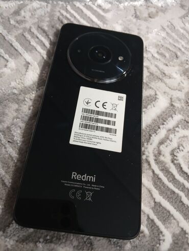 чехол для редми 9 с: Redmi, Redmi A3, Колдонулган, 64 ГБ, түсү - Кара, 2 SIM