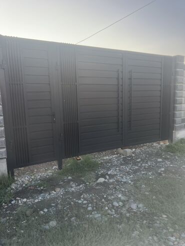 Откатные ворота: Ворота ворота откатные распашные на заказ качественно и быстро, цены at lalafo.kg — 5 Откатные ворота: Ворота ворота откатные распашные на заказ качественно и быстро, цены — 5