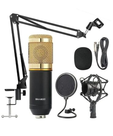 Digər musiqi alətləri: BM-800 studiya mikrofon dəsti - Kondensator tipli BM-800 mikrofon –